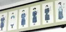 明治初期から昭和にかけての女性従業員の制服の移り変わり